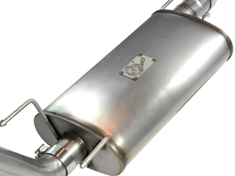 aFe MACH Force XP 3in Cat-Back Stainless Steel Exhaust w/Polished Tip Toyota Tacoma 13-14 4.0L Catback aFe