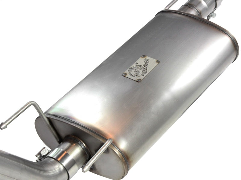 aFe MACH Force XP 3in Cat-Back Stainless Steel Exhaust System w/Black Tip Toyota Tacoma 13-14 4.0L Catback aFe