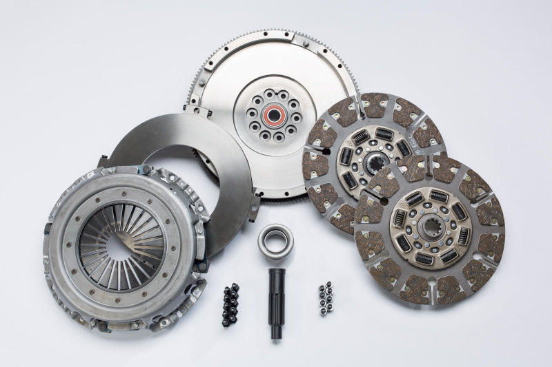 South Bend Clutch 08-09 Ford 6.4L ZF-6 Street Dual Disc Clutch Kit Clutch Kits - Multi South Bend Clutch