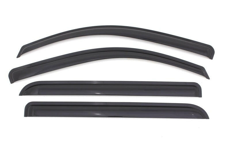 AVS 15-18 Chevy Silverado 2500 Crew Cab Ventvisor Outside Mount Window Deflectors 4pc - Smoke Wind Deflectors AVS
