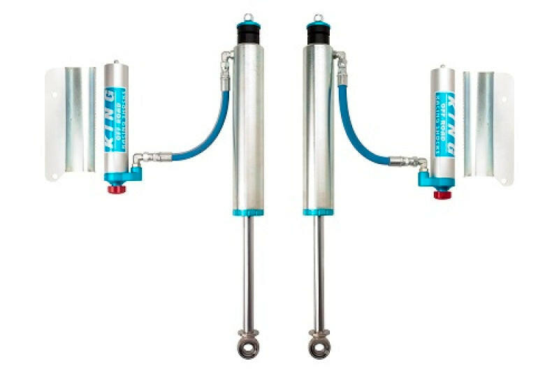 King Shocks 89-97 Toyota Land Cruiser 80 Rear 2.5 Dia Remote Res Shock for 6in Lift w/Adj (Pair) Shocks and Struts King Shocks
