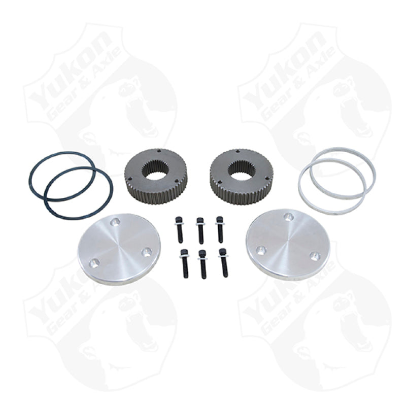 Yukon Gear Hardcore Drive Flange Kit For Dana 60 / 35 Spline Outer Stubs. Non-Engraved Caps Differential Install Kits Yukon Gear & Axle