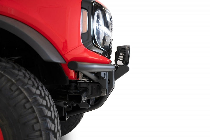 Addictive Desert Designs 21-22 Ford Bronco Pro Bolt-On Add-On Light Hoop Light Mounts Addictive Desert Designs