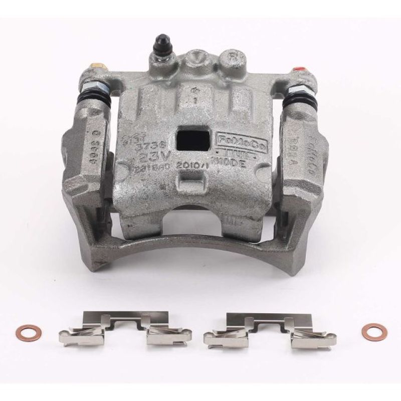 Power Stop 11-17 Ford Fiesta Front Right Autospecialty Caliper w/Bracket Brake Calipers - OE PowerStop
