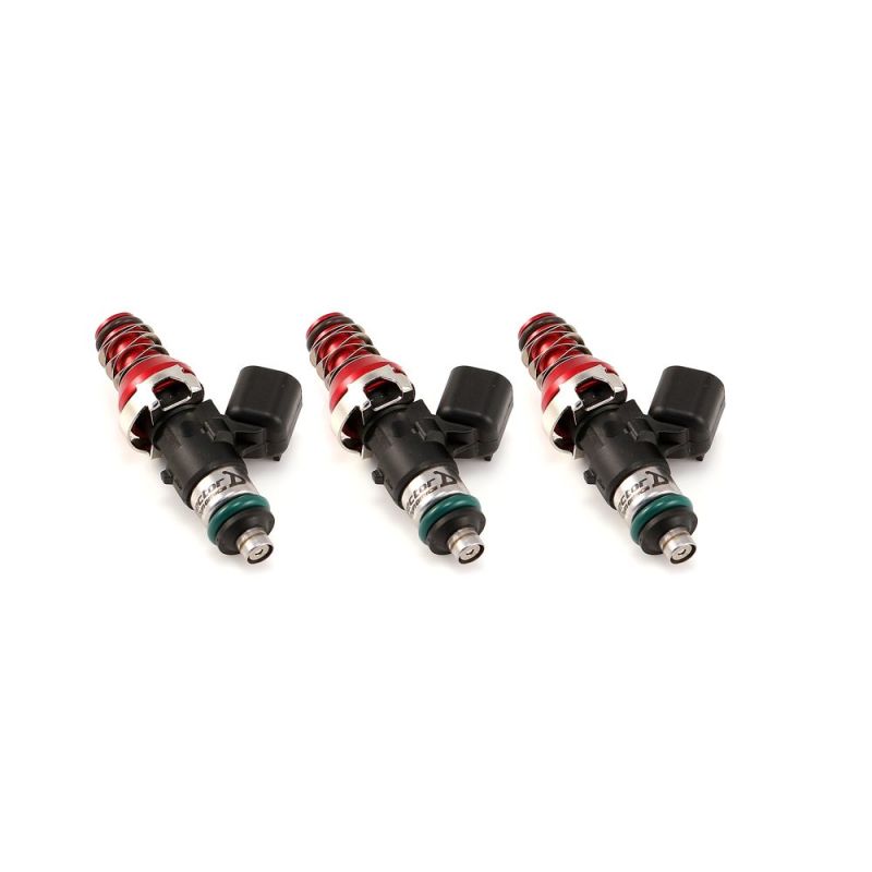 Injector Dynamics 2600-XDS - Nytro Snowmobile 08-12 Applications 11mm (Red) Adapter Top (Set of 3) Fuel Injectors - Single Injector Dynamics