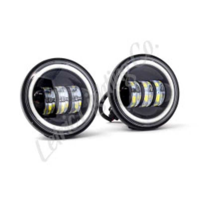Letric Lighting 4.5in Black Full-Halo Indian Light Accessories and Wiring Letric Lighting