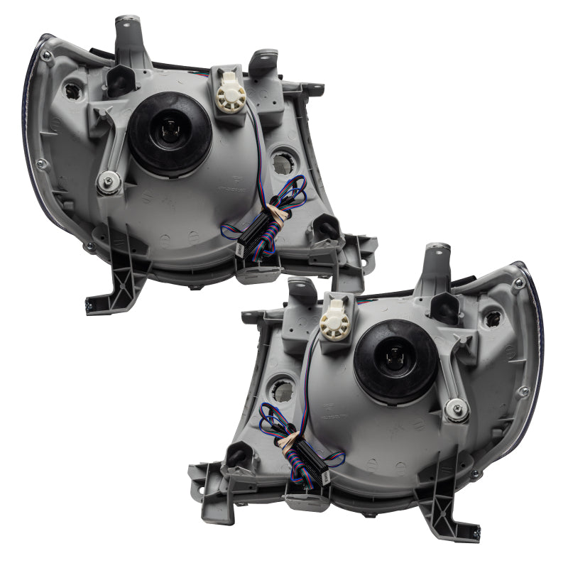 Oracle 05-11 Toyota Tacoma SMD HL - Black - ColorSHIFT w/ 2.0 Controller Headlights ORACLE Lighting