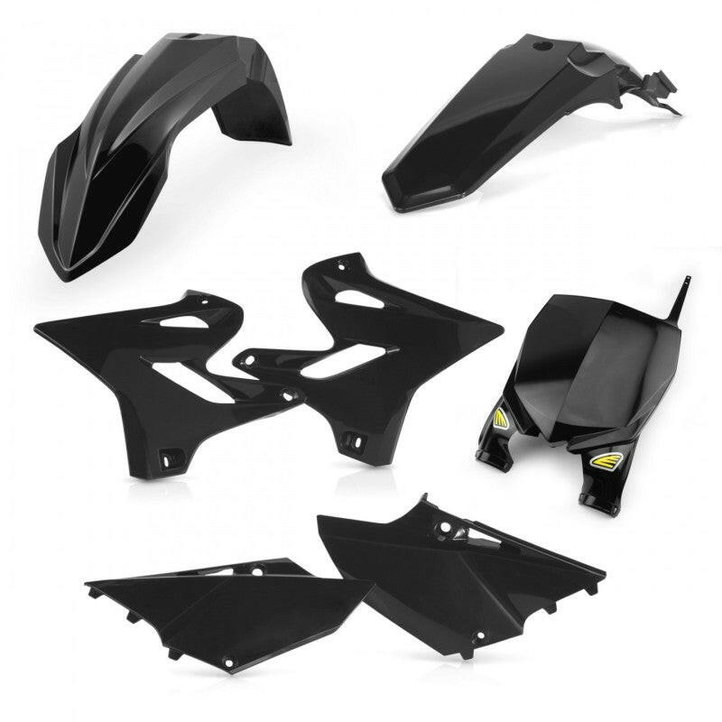 Cycra 15-22 Yamaha YZ125-250/X 5 PC. Replica Body Kit - Black Plastics Cycra