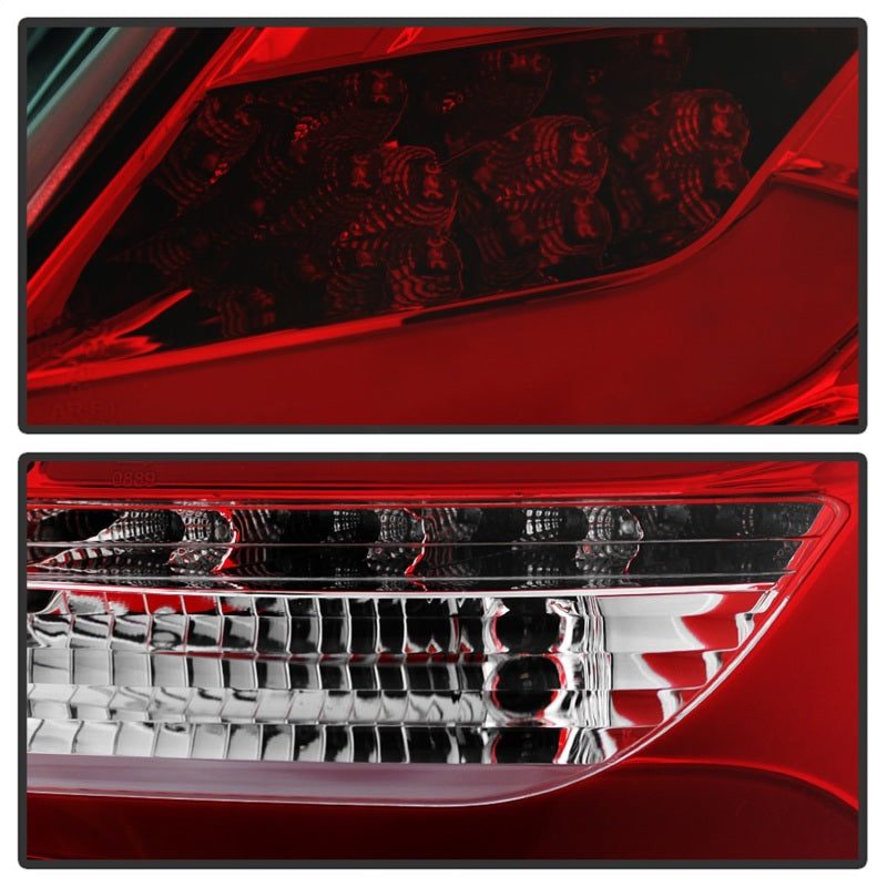Spyder 12-14 Ford Focus 5DR LED Tail Lights - Red Clear (ALT-YD-FF12-LED-RC) Tail Lights SPYDER