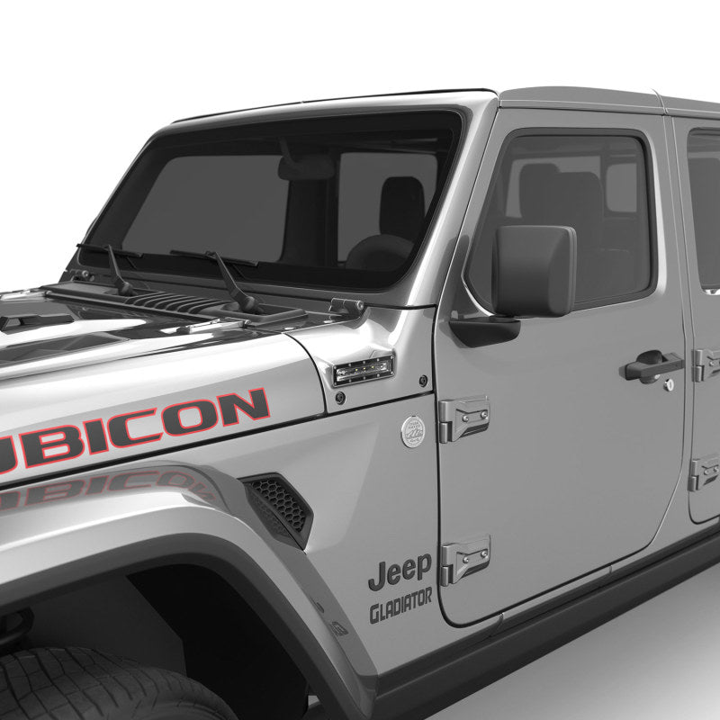 EGR 18-24 Jeep Wrangler VSL LED Light VSL JL/JT Billet Silver Light Strip LED EGR