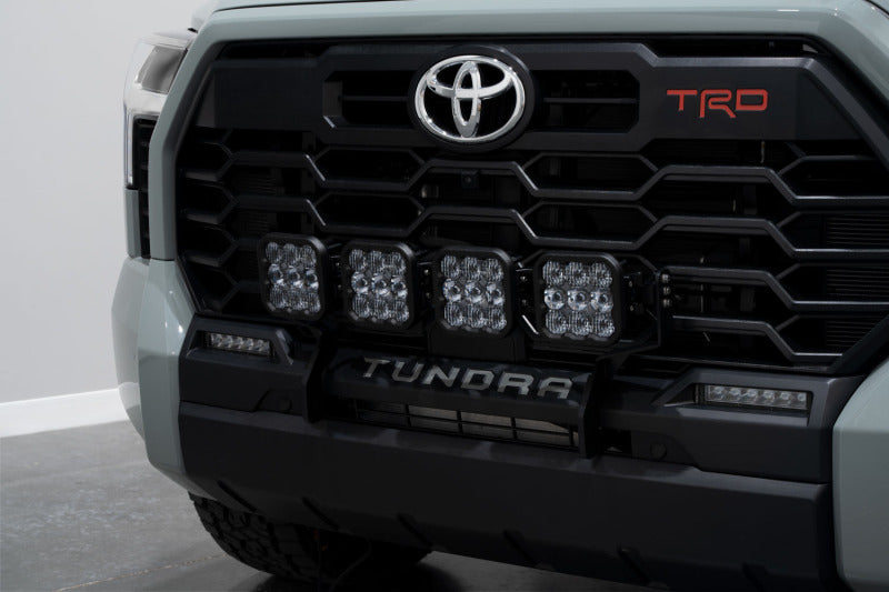 Diode Dynamics 2022 Toyota Tundra SS5 Grille CrossLink Lightbar Kit Sport - White Combo Light Bars & Cubes Diode Dynamics