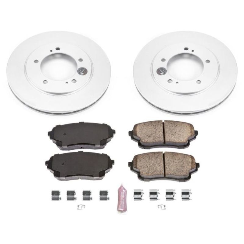 Power Stop 04-06 Suzuki XL-7 Front Z17 Evolution Geomet Coated Brake Kit Brake Kits - Performance Blank PowerStop