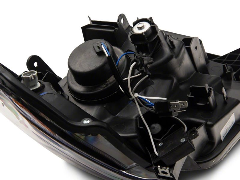 Raxiom 14-21 Toyota Tundra Axial Series Projector Headlights w/ LED Bar- Blk Housing (Clear Lens) Headlights Raxiom