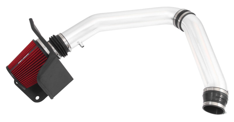 Spectre 11-15 Jeep Grand Cherokee V6-3.6L F/I Air Intake Kit - Polished w/Red Filter Cold Air Intakes Spectre