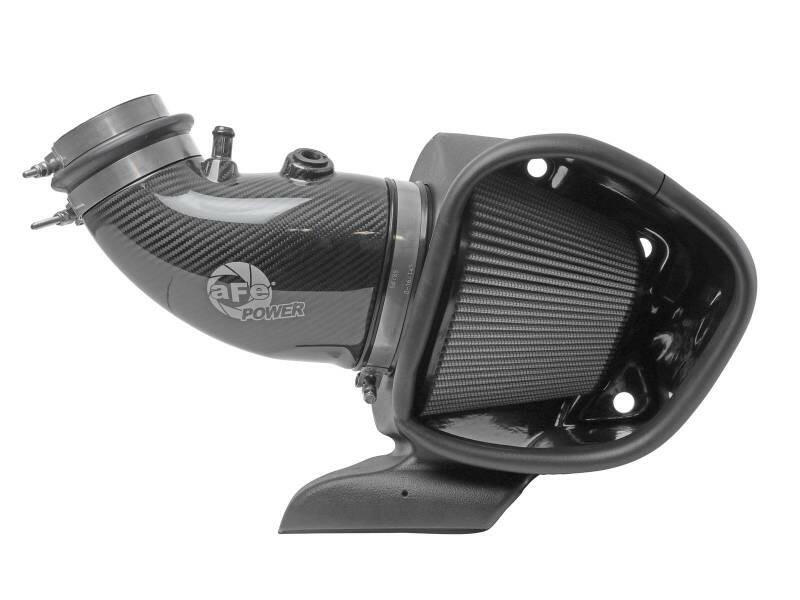 aFe 12-21 Jeep Grand Cherokee 6.4L Track Series Carbon Fiber Cold Air Intake w/Pro Dry S Filter Cold Air Intakes aFe