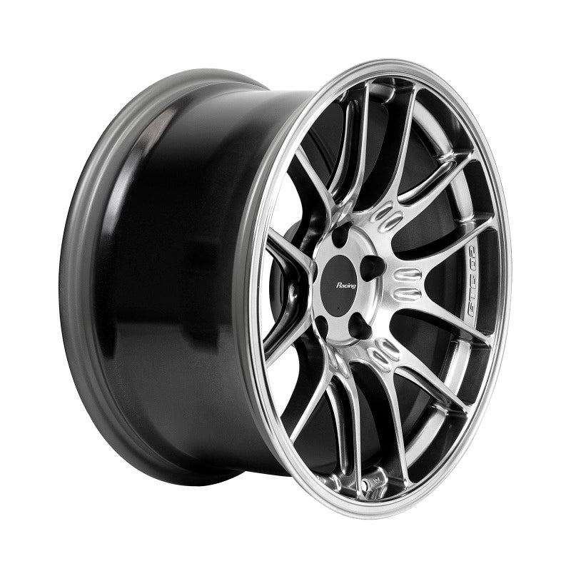 Enkei GTC02 18x9.5 5x114.3 15mm Offset 75mm Bore Hyper Silver Wheel Wheels - Cast Enkei