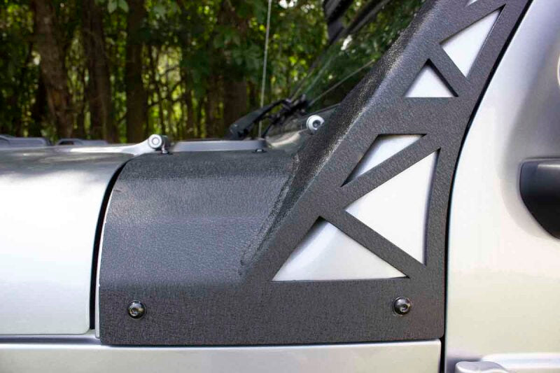 Fishbone Offroad 2018+ Jeep Wrangler JL Windshield Light Bracket Light Mounts Fishbone Offroad