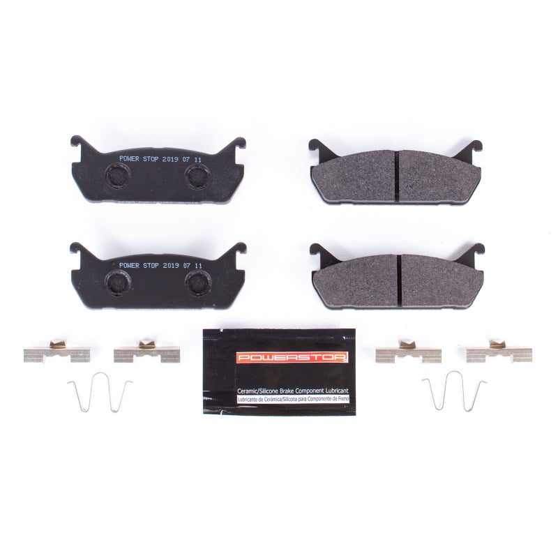 Power Stop 91-96 Ford Escort Rear Track Day SPEC Brake Pads Brake Pads - Racing PowerStop