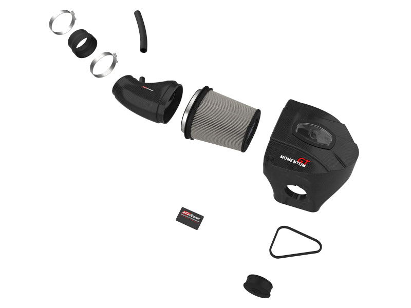 aFe Black Series Carbon Fiber CAIS w/PDS Filter 11-19 Dodge Challenger/Charger SRT8 V8-6.4L Cold Air Intakes aFe