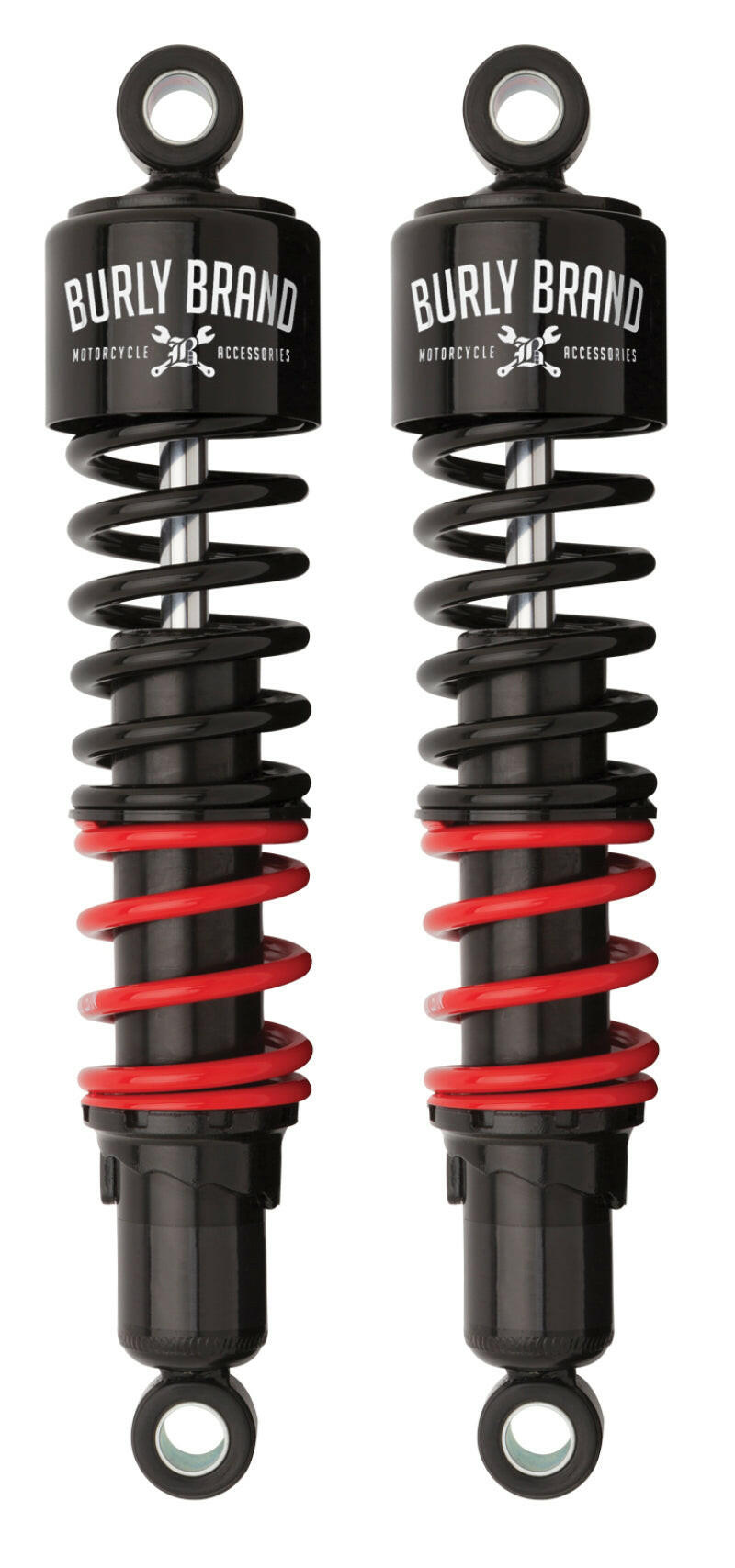 Burly Brand Stiletto Shocks 15.0in - Black Shocks and Struts Burly Brand