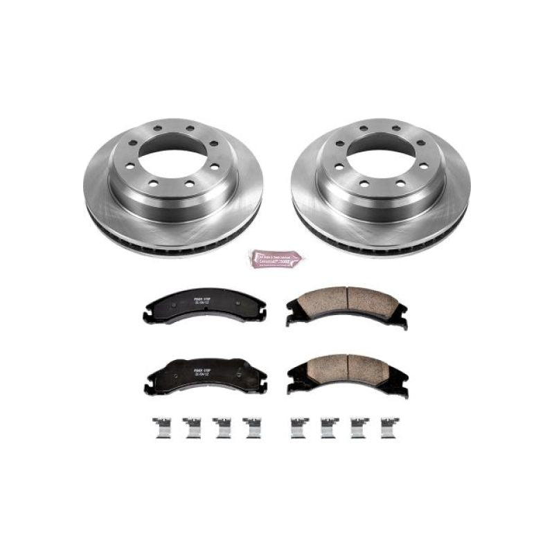 Power Stop 08-14 Ford E-150 Rear Autospecialty Brake Kit Brake Kits - OE PowerStop