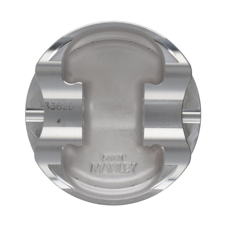 Manley Subaru EJ257 100.25mm Bore +.75mm Over Size Bore 8.5:1 CR Dish Piston Set with Rings Piston Sets - Forged - 4cyl Manley Performance