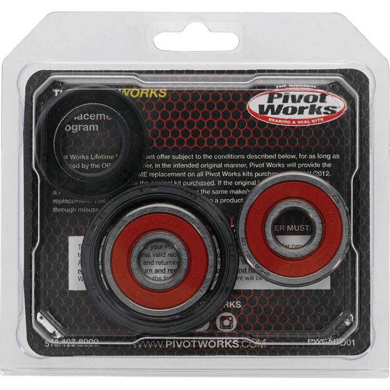 Pivot Works Honda Wheel Bearing Kit Premium Bearings Control Arms Pivot Works