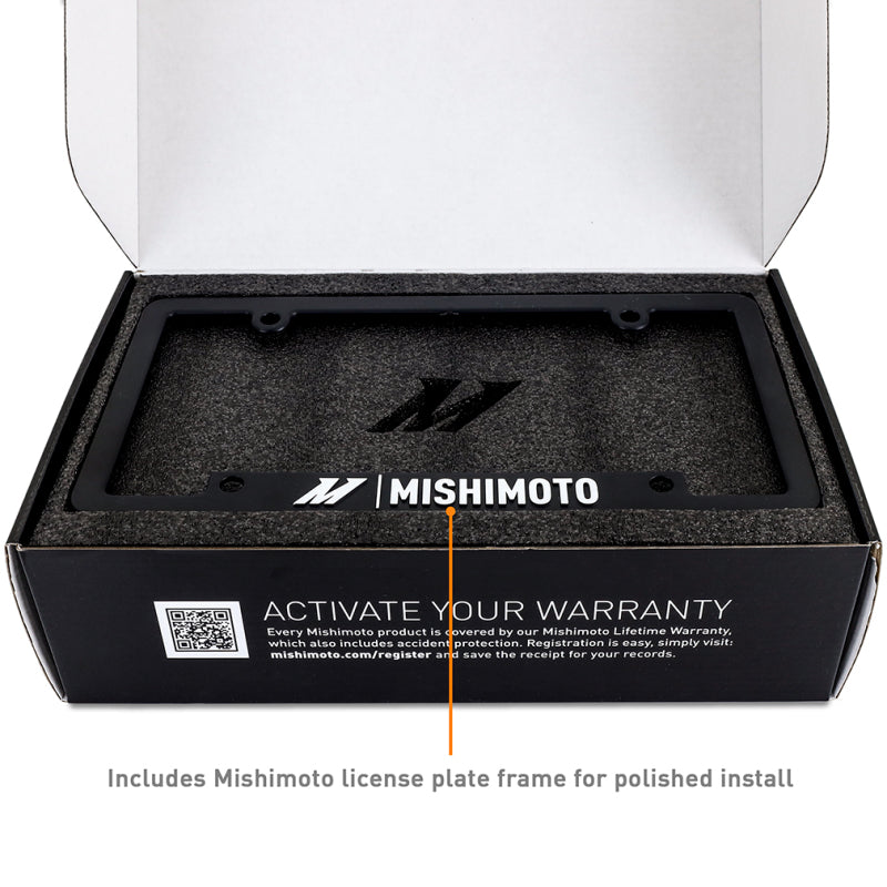 Mishimoto 24+ Ford Mustang 2.3L EcoBoost License Plate Relocation Kit Cargo Boxes & Bags Mishimoto