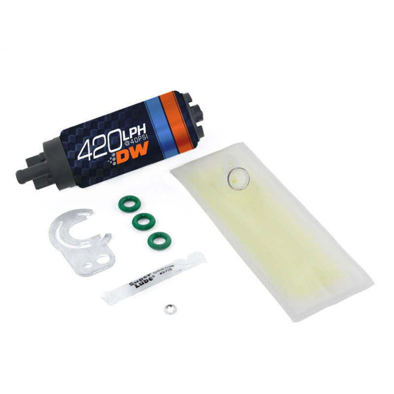 Deatschwerks DW420 Series 420lph In-Tank Fuel Pump w/ Install Kit For Miata 89-93 Fuel Pumps DeatschWerks