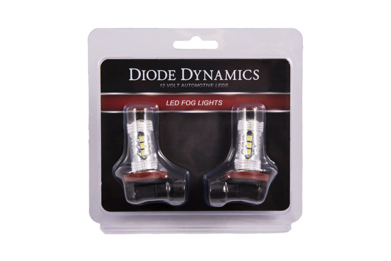 Diode Dynamics H8 XP80 LED - Cool - White (Pair) Bulbs Diode Dynamics