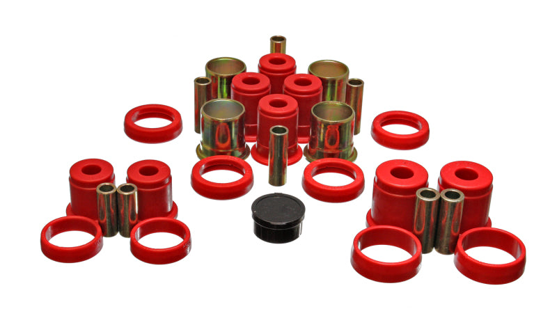 Energy Suspension 72-79 Ford Fairlane/GranTorino/Torino/Elite Red Rear End Control Arm Bushing Set Bushing Kits Energy Suspension
