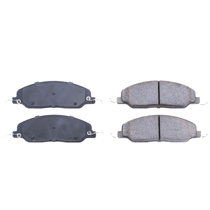 Power Stop 05-10 Ford Mustang Front Z16 Evolution Ceramic Brake Pads Brake Pads - OE PowerStop