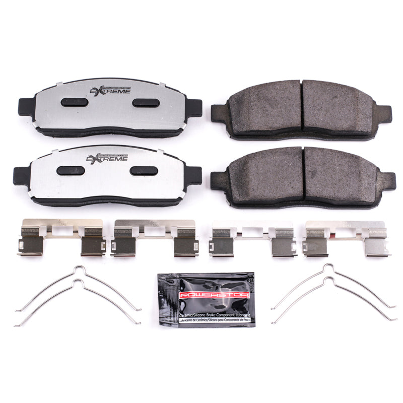 Power Stop 04-08 Ford F-150 Front Z36 Truck & Tow Brake Pads w/Hardware Brake Pads - Performance PowerStop