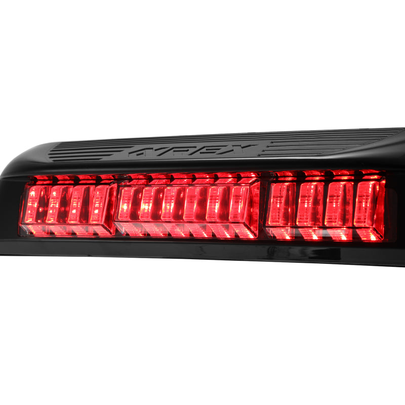 AlphaRex 16-23 Toyota Tacoma LUXX-Series LED 3rd Brake Light Black Brake Lights AlphaRex