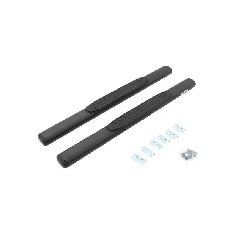 Go Rhino 4in OE Xtreme SideSteps - Textured Black - 52in Side Steps Go Rhino