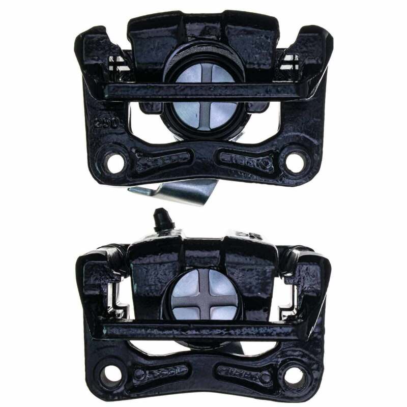 Power Stop 09-14 Acura TSX Rear Black Caliper - Pair w/Bracket Brake Calipers - Perf PowerStop