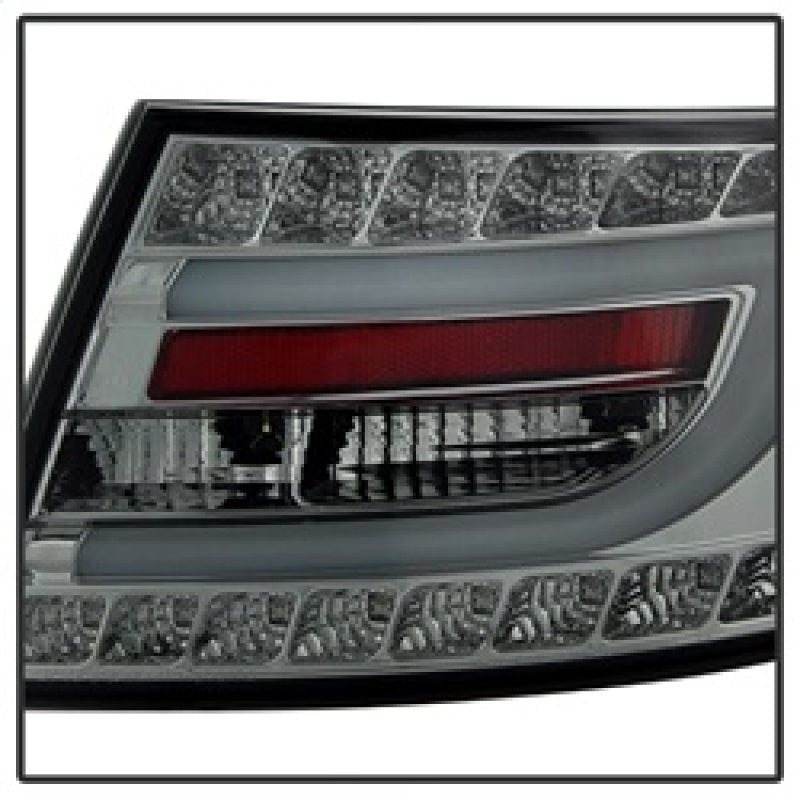 Spyder Audi A6 05-08 4Dr Sedan Only Light Bar LED Tail Lights Smke ALT-YD-AA605V2-LBLED-SM Tail Lights SPYDER