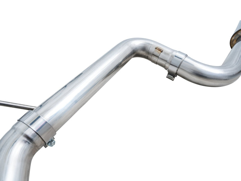AWE 2022 VW GTI MK8 Track Edition Exhaust - Diamond Black Tips Catback AWE Tuning