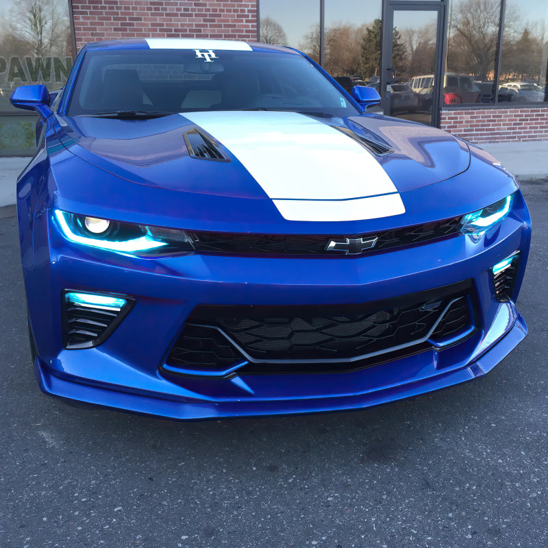 Oracle 16-18 Chevy Camaro RGB+W Headlight DRL Kit - ColorSHIFT w/ Simple Controller Headlights ORACLE Lighting