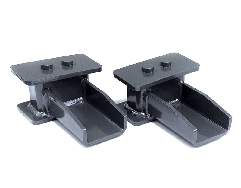 MaxTrac 09-18 Ford F-150 2WD 3in Rear Fabricated Steel Lift Blocks Lift Kits Maxtrac