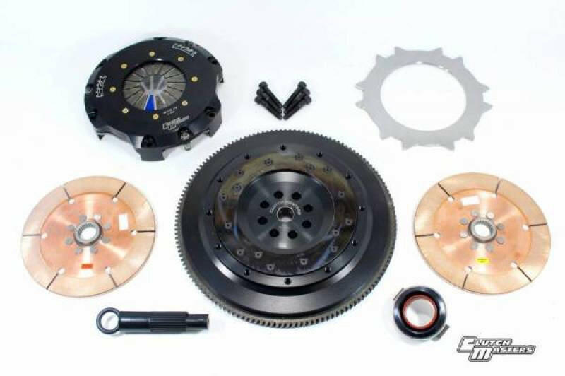 Clutch Masters 17-18 Honda Civic 1.5L Turbo (EX/Si) Race Twin-Disc Clutch Kit w/Alum Flywheel Clutch Kits - Multi Clutch Masters