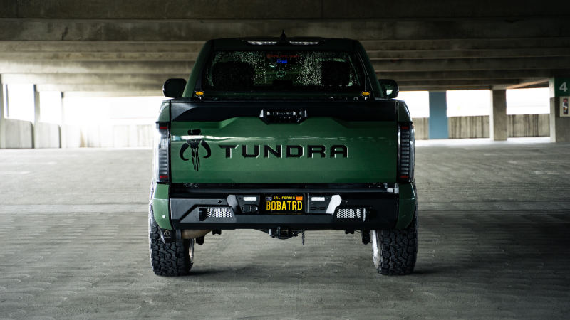 DV8 Offroad 2022-2023 Toyota Tundra MTO Series Rear Bumper Bumpers - Steel DV8 Offroad