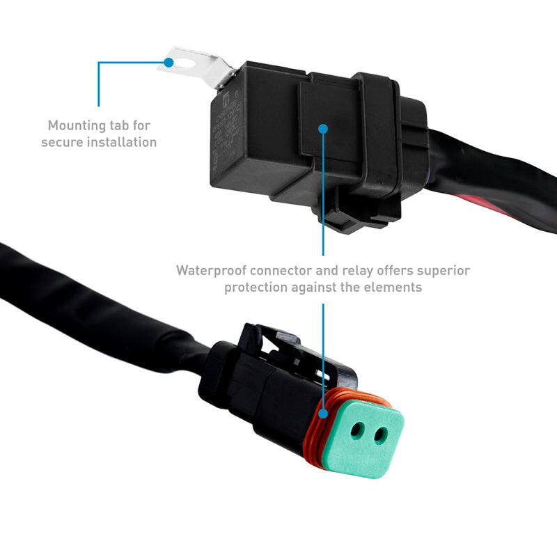 Borne Off-Road 21+ Bronco Light Pods 2pc Ditch 3x3 Spot Light Bars & Cubes Borne Off-Road