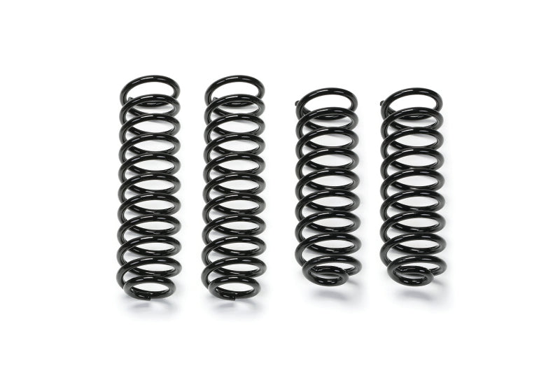Fabtech 07-18 Jeep JK 4WD 2-Door 3in Front & Rear Standard Coil Spring Kit Lift Springs Fabtech
