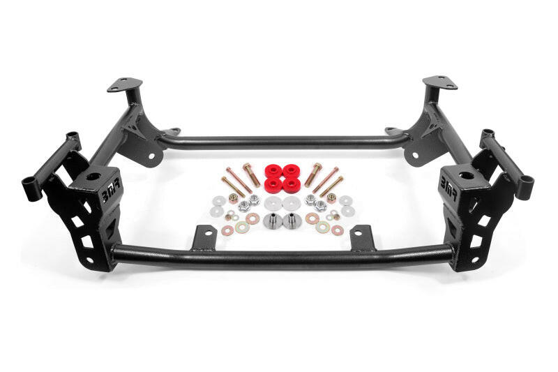 BMR 15+ Ford Mustang GT Lightweight K-Member - Black Hammertone Crossmembers BMR Suspension