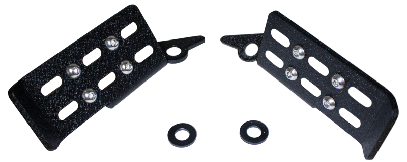 Fishbone Offroad 2021+ Ford Bronco Foot Pegs - Black Steps Fishbone Offroad