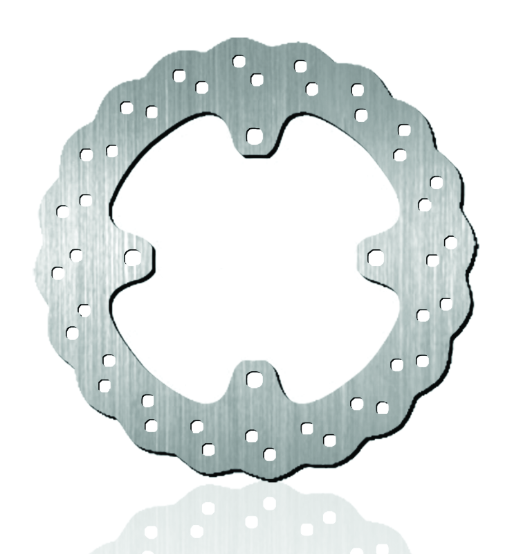 BikeMaster Kawasaki Contour Brake Rotor Brake Rotors - Drilled BikeMaster