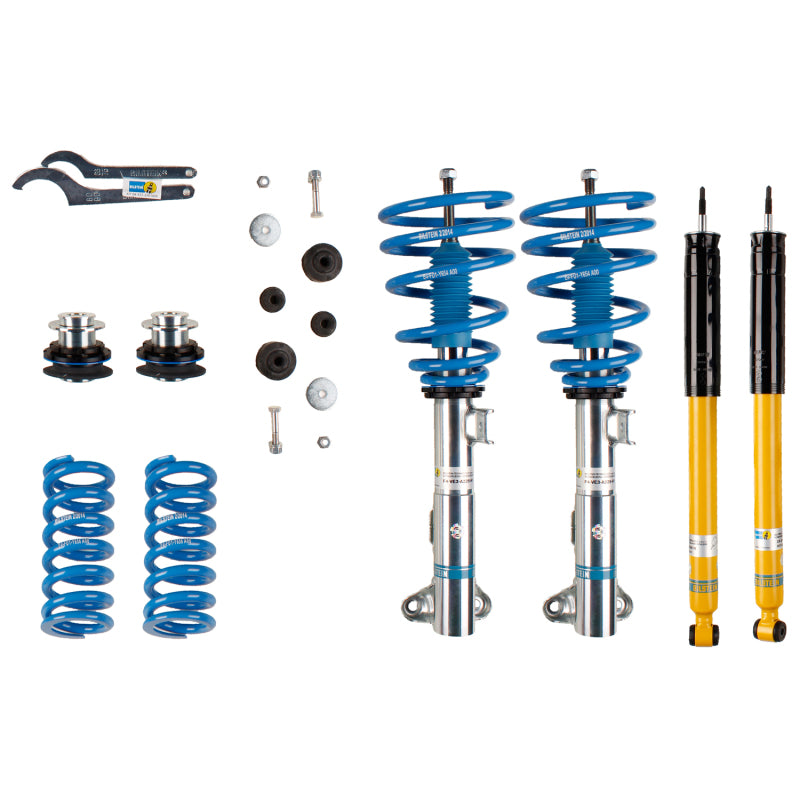 Bilstein B14 2002 Mercedes-Benz C230 Kompressor Front and Rear Suspension Kit Coilovers Bilstein