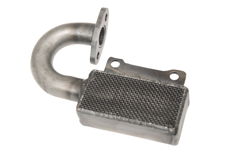 Moroso Chevrolet Small Block Oil Pump Pick-Up - 3/4in - Flange Mount (Use w/7in Oil Pans) Oil Pickups Moroso