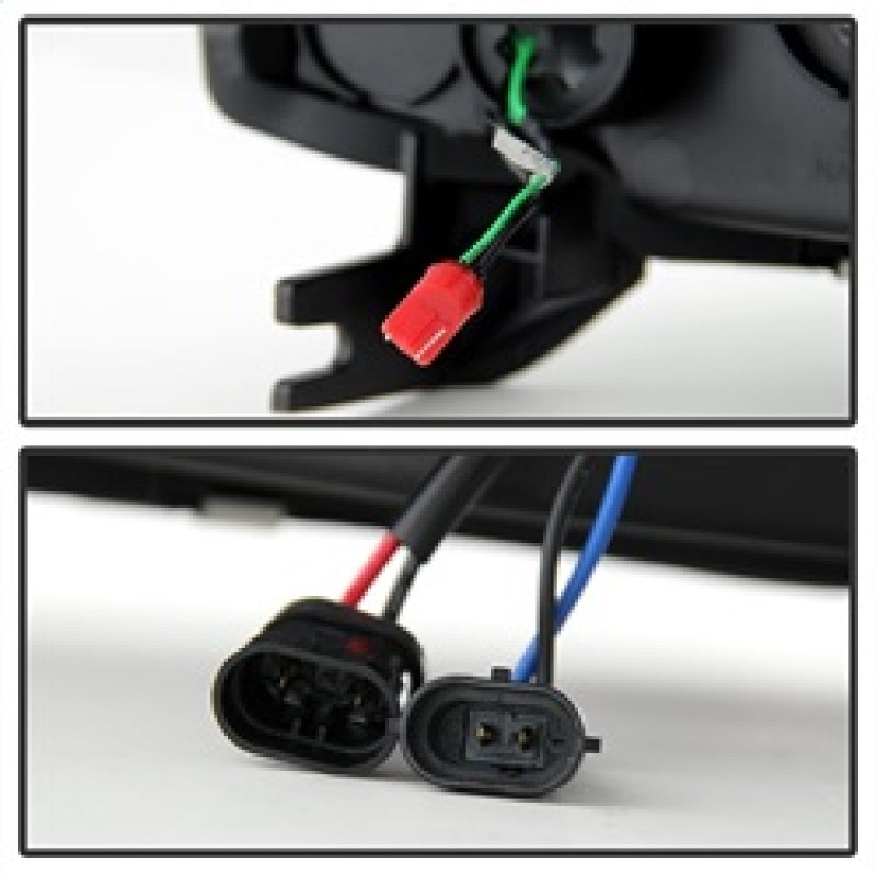 Spyder 07-14 Chevy Suburban/1500/2500/Tahoe V2 Projector Headlights Chrome PRO-YD-CSUB07V2-DRL-C Headlights SPYDER